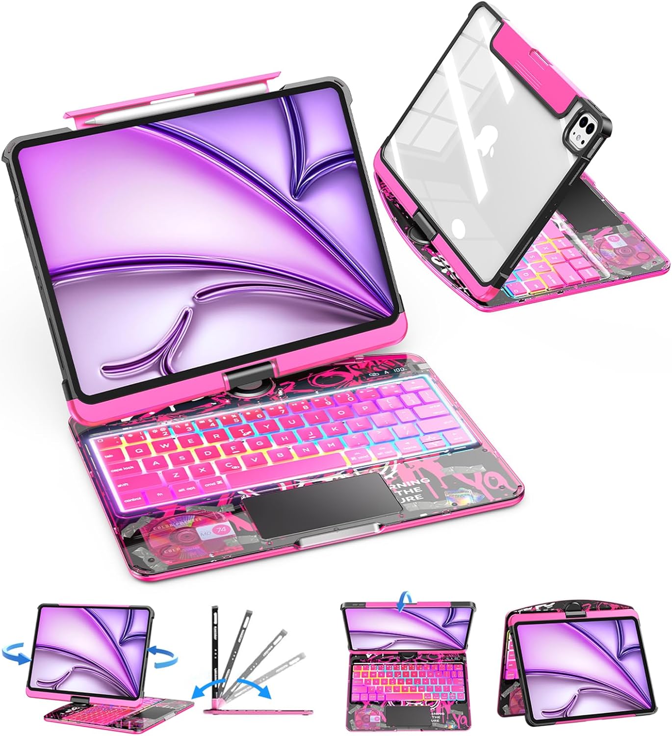 VOXILU| CrystalView® Pro Keyboard
