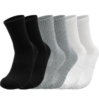 Black/White/Grey 6 Pairs