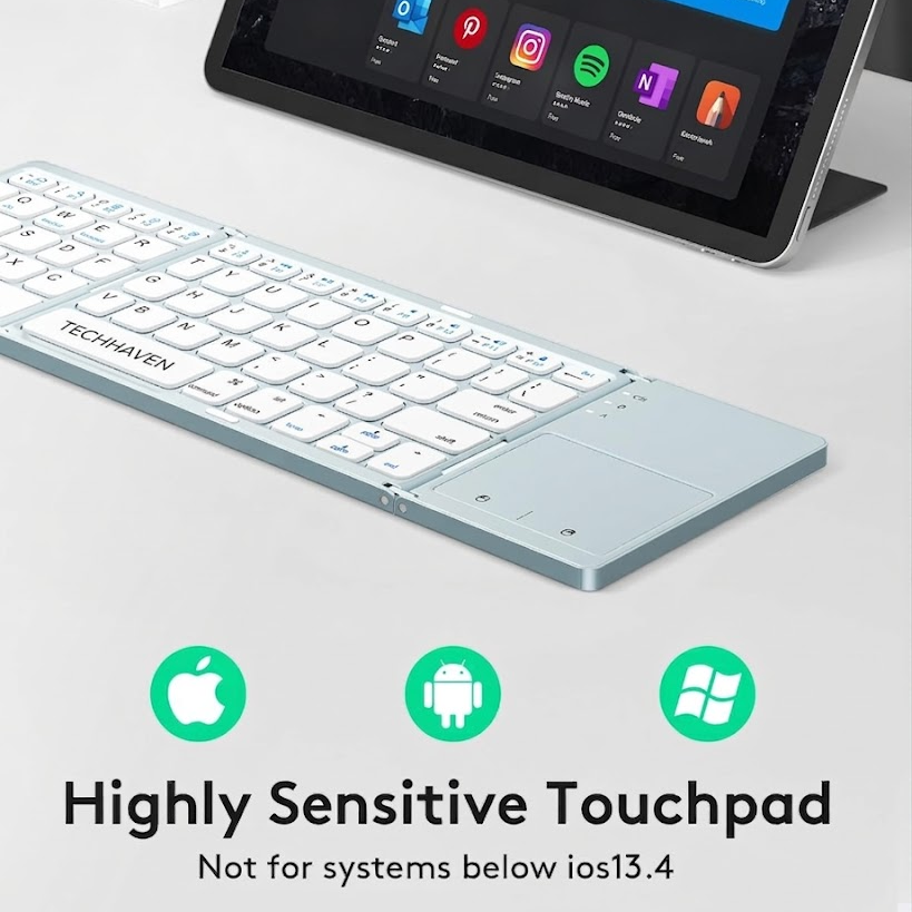 Voxilu™| FoldPro® Wireless Keyboard