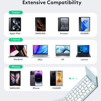 Voxilu™| FoldPro® Wireless Keyboard