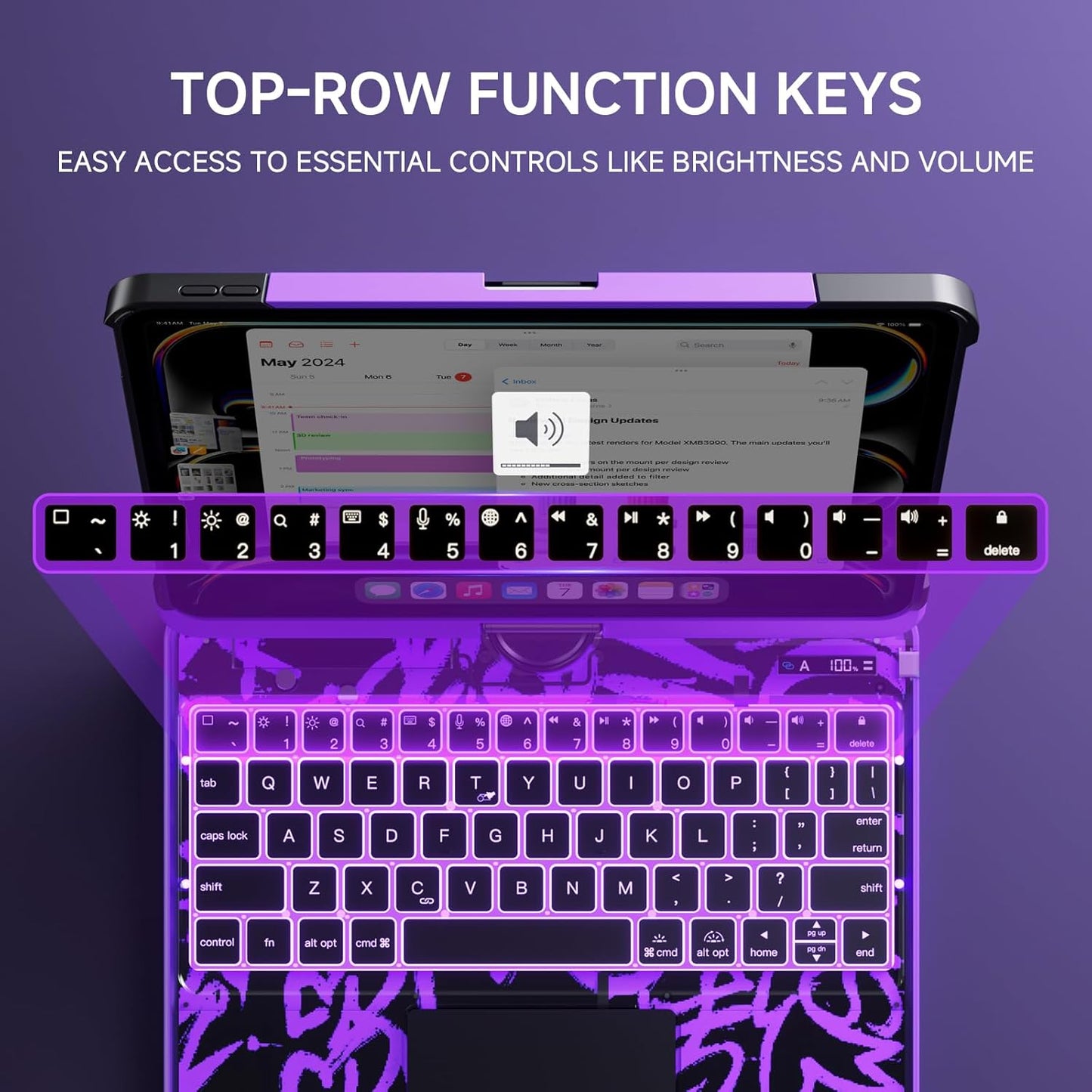 VOXILU| CrystalView® Pro Keyboard