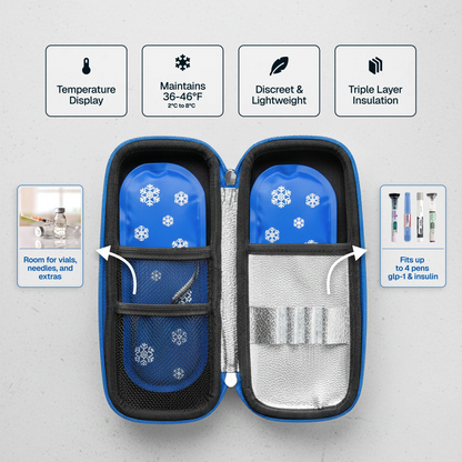 Voxilu™ Insulin Cooler Travel Case