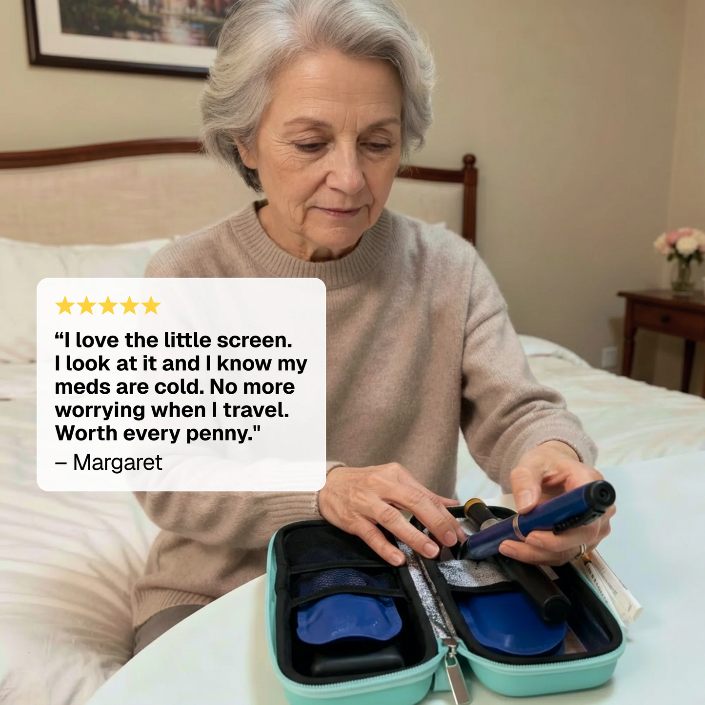 Voxilu™ Insulin Cooler Travel Case