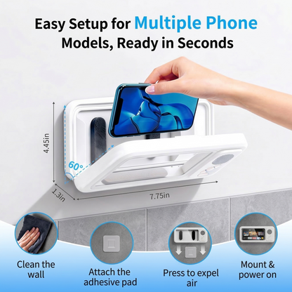 Voxilu™ Waterproof Phone Holder with Bluetooth Speaker