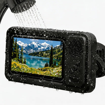 Voxilu™ Waterproof Phone Holder with Bluetooth Speaker